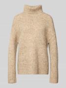 Vero Moda Loose Fit Rollkragenpullover mit Woll-Anteil Modell 'INGRID'...