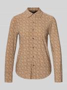 Lauren Ralph Lauren Slim Fit Bluse mit Knopfleiste Modell 'DAQUANE' in...