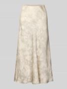 Neo Noir Midirock mit elastischem Bund Modell 'Bovary' in Weiss, Größe...