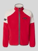 Berghaus Fleecejacke mit Zweiwege-Reißverschluss in Rot, Größe L