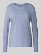 Marc O'Polo Regular Fit Pyjama-Oberteil aus reiner Baumwolle in Bleu, ...