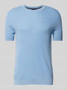 JOOP! Collection T-Shirt in Strick-Optik Modell 'Valdro' in Bleu, Größ...