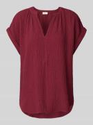 s.Oliver RED LABEL Loose Fit Blusenshirt aus Viskose-Mix in Kirsche, G...