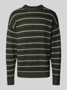 Jack & Jones Strickpullover mit Streifenmuster Modell 'SOHO OLLIE' in ...