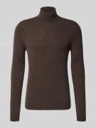 MCNEAL Regular Fit Rollkragenpullover aus Woll-Mix mit Kaschmir-Anteil...