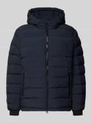 Geox Steppjacke mit Kapuze Modell 'SPHERICA' in Marine, Größe 50