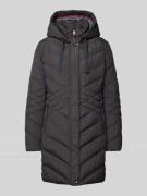 Fuchs Schmitt Steppmantel mit Kapuze in Black, Größe 36