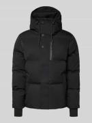 GOFRANCK Steppjacke mit Kapuze Modell 'BAYU' in Black, Größe L