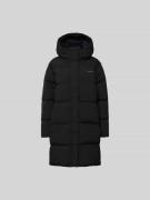 Holzweiler Steppmantel in Überlänge in Black, Größe M