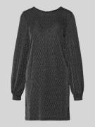 Only Minikleid mit Glitzer-MusterModell 'CAROL' in Silber, Größe L