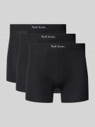 PAUL SMITH Trunks mit elastischem Logo-Bund im 3er-Pack in Black, Größ...