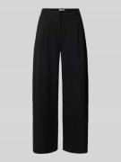 WEEKDAY Wide Leg Bundfaltenhose mit Gürtelschlaufen Modell 'Dara' in B...