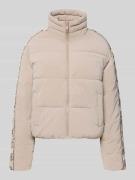 Guess Activewear Steppjacke mit Stehkragen Modell 'NEW JEAN' in Taupe,...