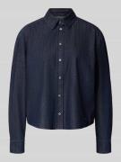Weekend Max Mara Oversized Jeansbluse aus reiner Baumwolle Modell 'OBB...