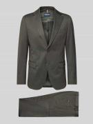 HECHTER PARIS Anzug mit Reverskragen Modell 'London' in Gruen, Größe 2...