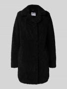 Noisy May Mantel aus Teddyfell Modell 'GABI' in Black, Größe M