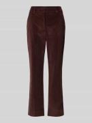 Weekend Max Mara High Waist Cordhose Modell 'MARRUCA' in Bordeaux, Grö...