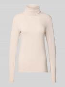 FREE/QUENT Longsleeve mit Rollkragen Modell 'Liana' in Offwhite, Größe...