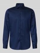 Christian Berg Men Regular Fit Businesshemd aus Baumwolle mit Kentkrag...