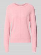 Christian Berg Woman Strickpullover mit gerippten Abschlüssen in Altro...