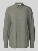 Christian Berg Woman Regular Fit Hemdbluse mit Knopfleiste in Oliv, Gr...