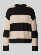 Christian Berg Woman Oversized Strickpullover mit gerippten Abschlüsse...