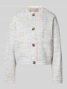 Christian Berg Woman Selection Blazer mit Knopfleiste in Rauchblau, Gr...