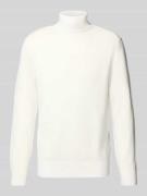 Tom Tailor Denim Regular Fit Rollkragenpullover aus reiner Baumwolle i...