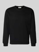 Tom Tailor Denim Regular Fit Sweatshirt aus Baumwoll-Mix in Black, Grö...