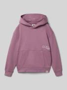 Garcia Hoodie mit Kapuze in Mauve, Größe 140