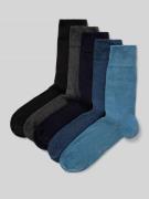 MCNEAL Socken mit geripptem Abschluss im 5er-Pack in Jeansblau, Größe ...