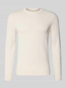 MCNEAL Strickpullover aus Baumwoll-Kaschmir-Mix mit Rundhalsausschnitt...