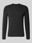 MCNEAL Strickpullover aus Baumwoll-Kaschmir-Mix mit Rundhalsausschnitt...