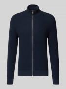 MCNEAL Strickjacke mit Reißverschluss in Marine, Größe L