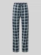 Christian Berg Men Relaxed Fit Pyjama-Hose mit elastischem Bund in Ble...