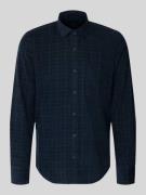 Lerros Regular Fit Freizeithemd aus Cord mit Kentkragen in Marine, Grö...