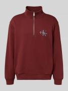 Calvin Klein Jeans Regular Fit Sweatshirt mit Logo-Stitching Modell 'T...