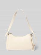 Seidenfelt Handtasche mit Schulterriemen Modell 'SANDVE' in Offwhite, ...