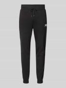 Alpha Industries Sweatpants mit Logo in Black, Größe L