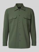 Matinique Regular Fit Hemdjacke mit Kentkragen Modell 'Damo' in Oliv, ...