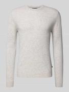 Matinique Strickpullover aus Kaschmir Modell 'mordy' in Hellgrau, Größ...