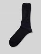 Falke Socken mit geripptem Abschluss Modell 'Nelson' in Marine, Größe ...