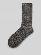 Falke Socken mit geripptem Abschluss Modell 'Brooklyn' in Black, Größe...