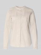 MOS MOSH Regular Fit Hemdbluse mit Rundhalsausschnitt Modell 'Mattie' ...
