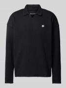 Pegador Regular Fit Poloshirt mit Logo-Badge Modell 'BELDON' in Black,...