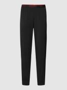 HUGO Sweatpants mit Label-Stitching Modell 'Unite' in Black, Größe XL