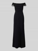 Lipsy Abendkleid im Off-Shoulder-Look in Black, Größe 32