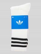 adidas Originals Socken mit Label-Print im 3er-Pack in Weiss, Größe 35...