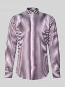 Jake*s Slim Fit Business Hemd aus Baumwolle mit Haifischkragen in Bord...