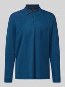 RAGMAN Regular Fit Poloshirt mit Brusttasche Modell 'Fineliner' in Mar...